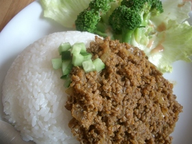 シンプルドライカレー