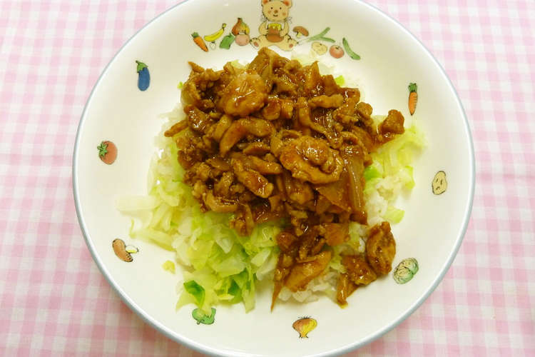 学校給食 鶏肉のケバブ丼 レシピ 作り方 By 武蔵野市 クックパッド