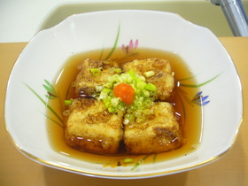 簡単♪ 汁も飲める主役の揚げ出し豆腐