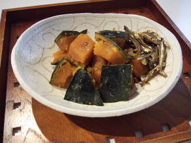 かぼちゃの煮物(ちょっとワイルド☆)