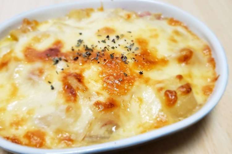 簡単ヘルシー ヨーグルトグラタン レシピ 作り方 By ちー太 クックパッド 簡単おいしいみんなのレシピが358万品