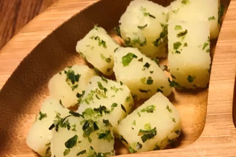 離乳食中期手づかみ おいもののり塩 レシピ 作り方 By Pumpum クックパッド 簡単おいしいみんなのレシピが360万品