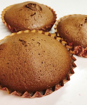 シンプルにチョコマドレーヌ
