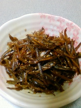 捨てずに煮干し佃煮