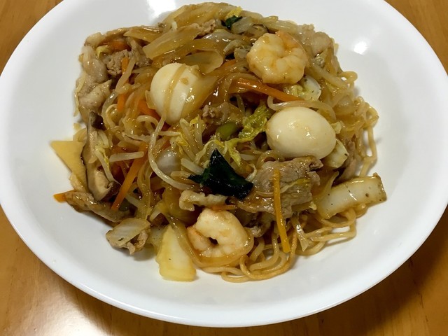 大人の給食 炒めそば五目あんかけ レシピ 作り方 By 栄養士のアリス クックパッド 簡単おいしいみんなのレシピが353万品