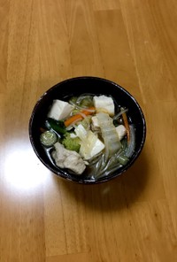 大人の給食☆春雨スープ