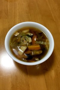 大人の給食☆中華スープ