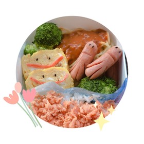 卵やきニコニコ(*´`)♡