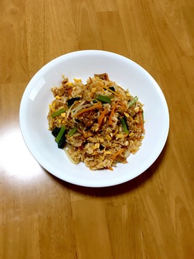 大人の給食☆ビビンバチャーハン