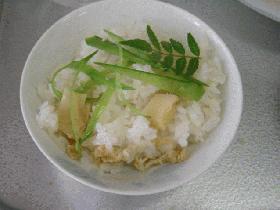 お年寄りの食卓に♪筍ご飯