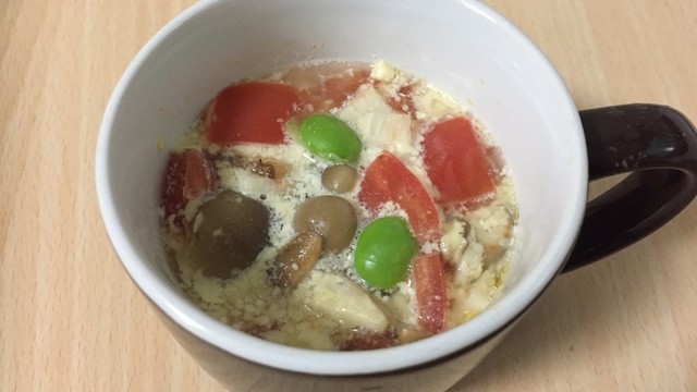 きのこと夏野菜の茶碗蒸し レシピ 作り方 By きのこ女子大 クックパッド 簡単おいしいみんなのレシピが353万品