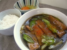 滋味☆黒カレーうどん