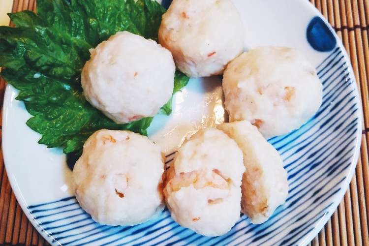 レンジで出来る ふわっと香る海老しんじょ レシピ 作り方 By Kumamokuma クックパッド 簡単おいしいみんなのレシピが352万品