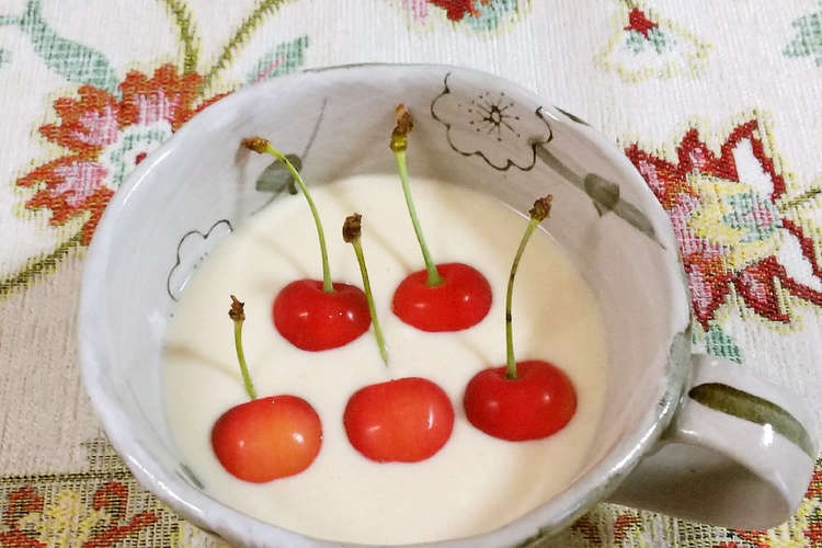 ヨーグルトに さくらんぼ 練乳きなこ レシピ 作り方 By Sp クックパッド 簡単おいしいみんなのレシピが351万品
