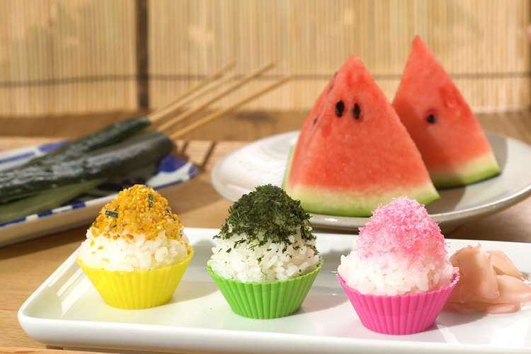 かき氷おにぎり レシピ 作り方 By クックパッド料理動画 クックパッド 簡単おいしいみんなのレシピが355万品