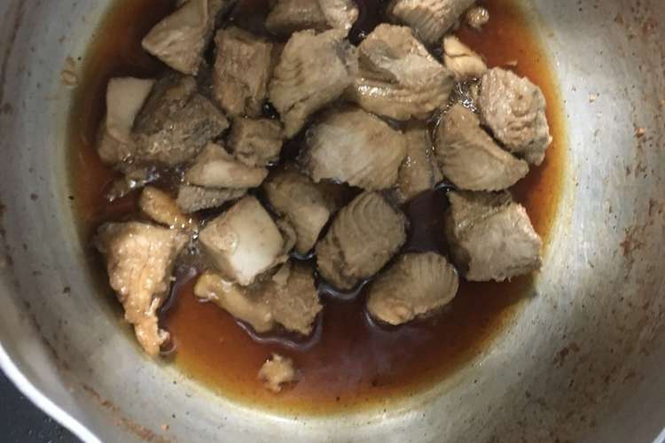 ソーダカツオの角煮つけ レシピ 作り方 By Fujiko1091 クックパッド