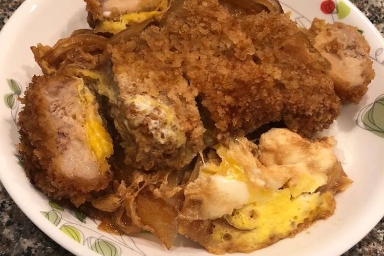 麺つゆで簡単 カツ煮 レシピ 作り方 By Tayoタヨ クックパッド