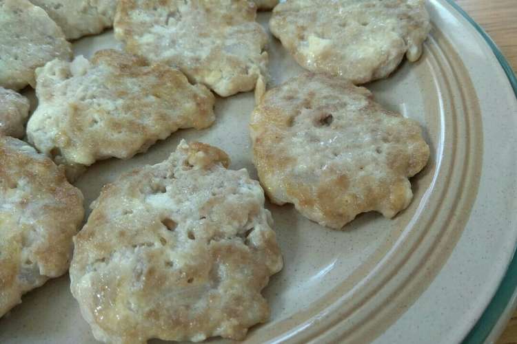 離乳食後期 完了期 豆腐ハンバーグ レシピ 作り方 By Rururu28 クックパッド 簡単おいしいみんなのレシピが368万品