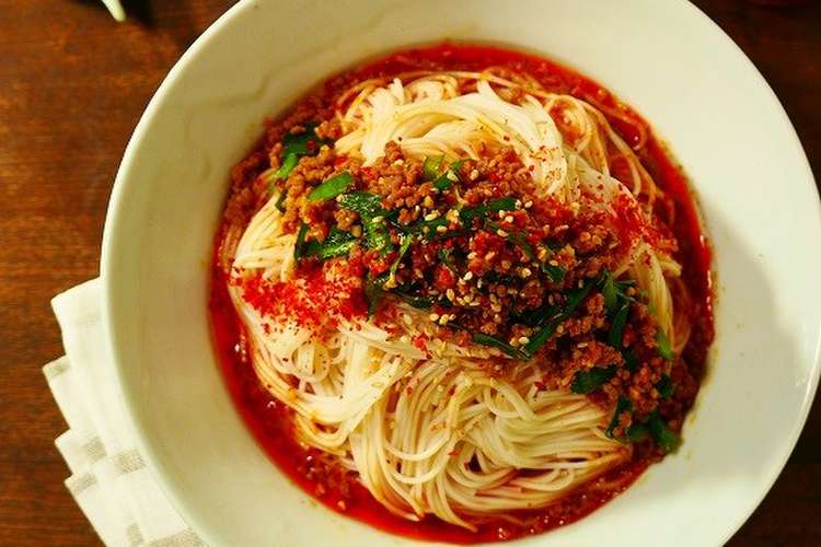 にんにくとにらとひき肉の和えそうめん レシピ 作り方 By Nob クックパッド 簡単おいしいみんなのレシピが352万品