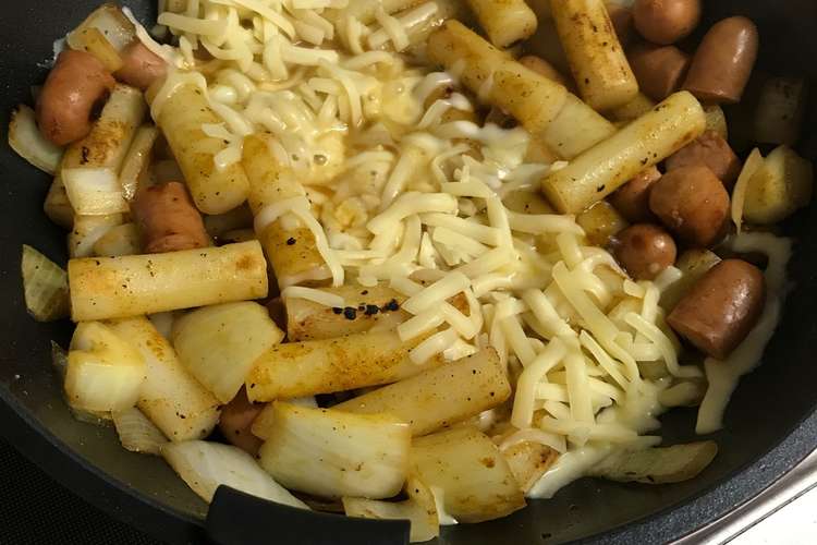 子供大好き カレーチーズトッポギ レシピ 作り方 By Tama Sora クックパッド 簡単おいしいみんなのレシピが352万品