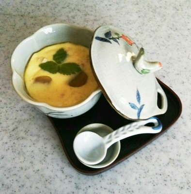 ちょっと贅沢 毛蟹の茶碗蒸の写真