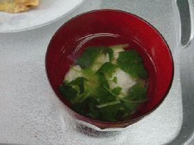 お年寄りの食卓に♪鳥清汁