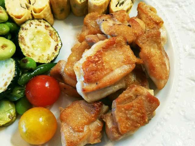 お弁当 鳥もも肉のクレイジーソルト焼き レシピ 作り方 By Msgnb120