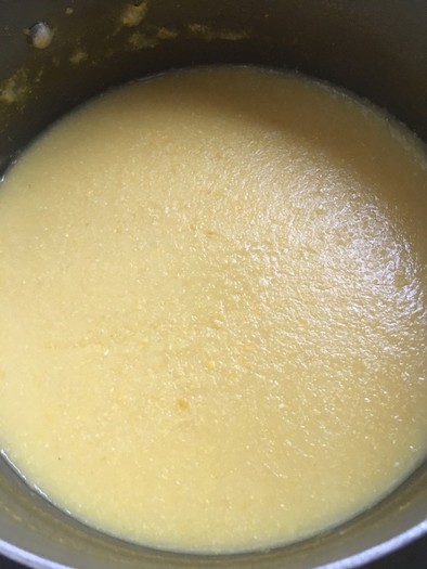 トウモロコシ農家のコーンスープの写真