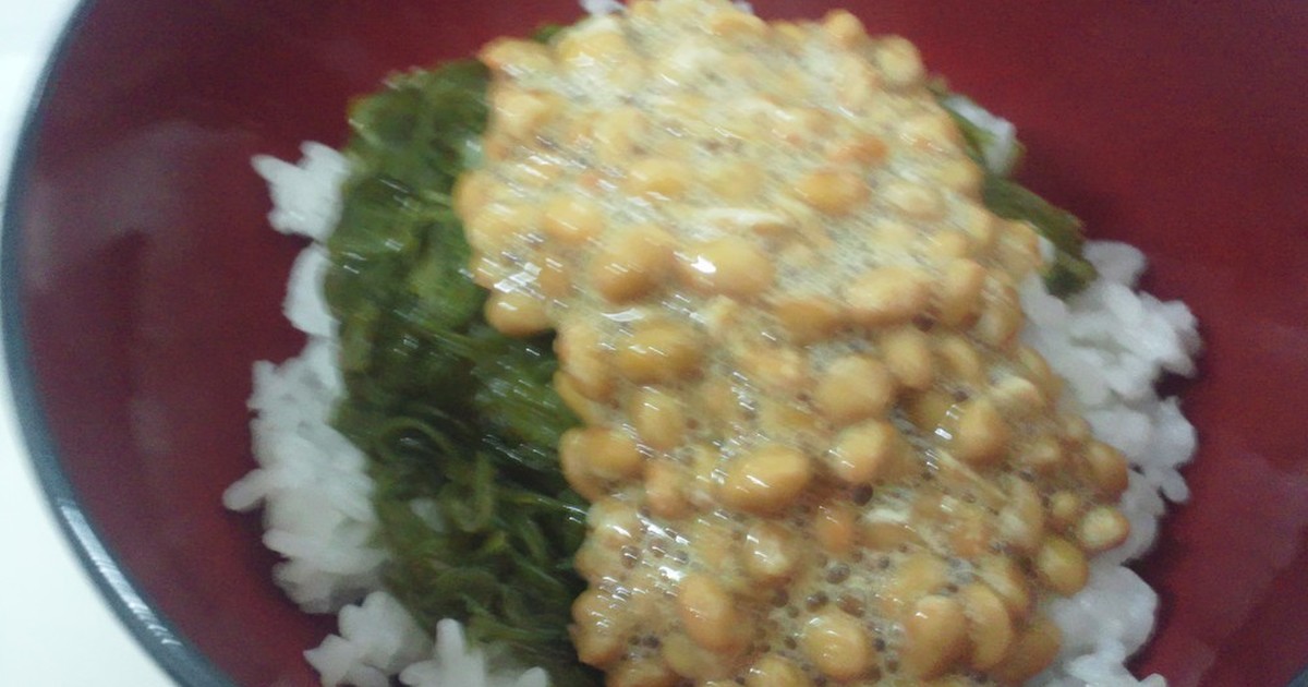簡単お試メシ めかぶ 納豆 レシピ 作り方 By U53ka3 クックパッド 簡単おいしいみんなのレシピが358万品