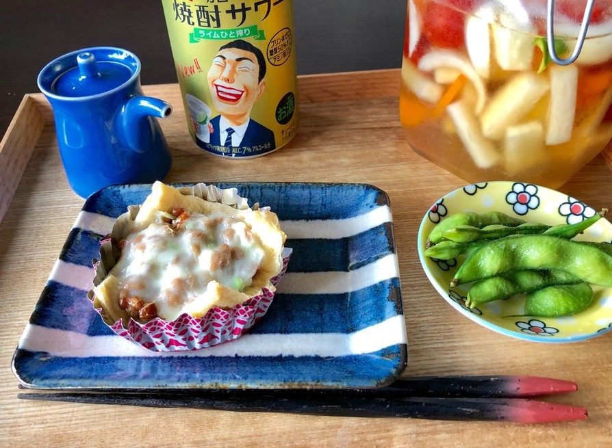 納豆チーズ焼の画像