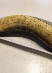 イタリアンな焼きバナナ