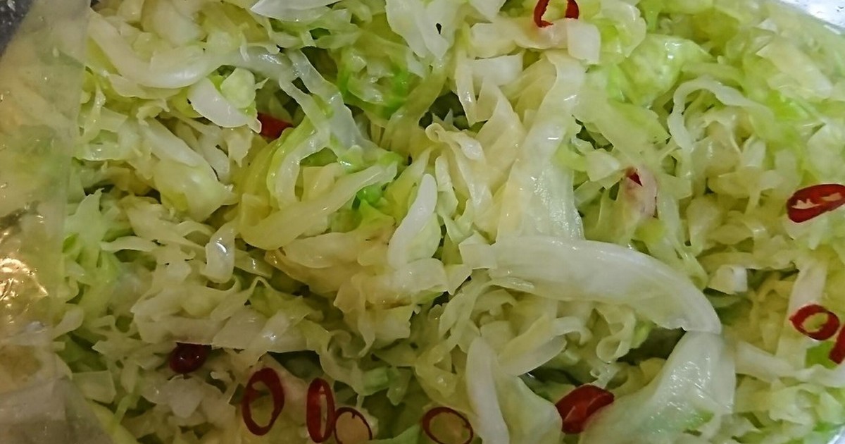 酢キャベツでお酢を毎日とろう レシピ 作り方 By がじゅう09 クックパッド 簡単おいしいみんなのレシピが356万品