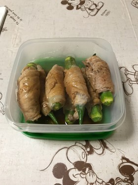 肉巻きオクラ
