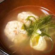 簡単!和食♪朝食に◎すり身のすまし汁の写真