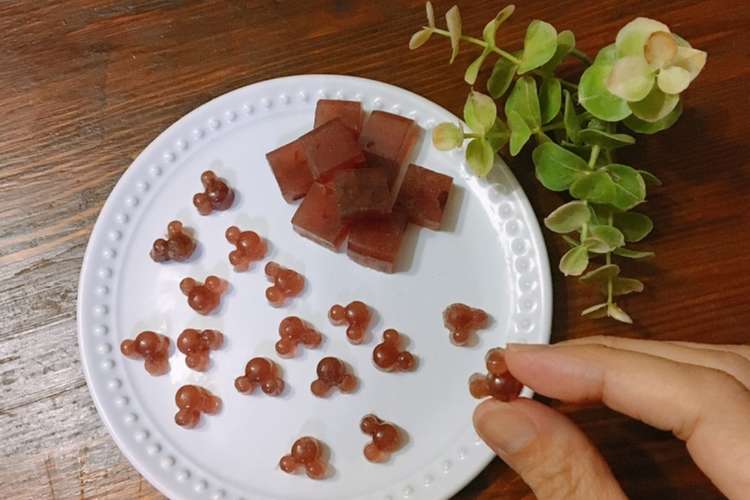 子ども大好き ジャムで 手作りグミ レシピ 作り方 By まちゃみ ママ クックパッド 簡単おいしいみんなのレシピが365万品