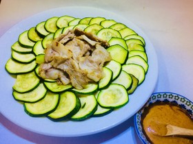 豚肉とズッキーニのソテー