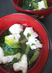 メレンゲの中華スープ【卵白救済】