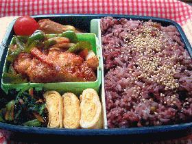 ★今日のお弁当★ 揚げ餃子の酢豚風