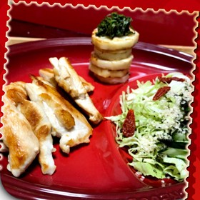 ムネ肉&大和芋焼き