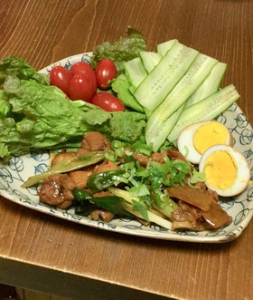 雑な男料理:鶏もも肉の甘辛煮!!