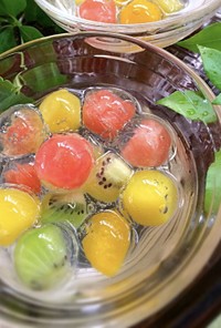 九龍球（くーろんきゅう）夏の涼菓子