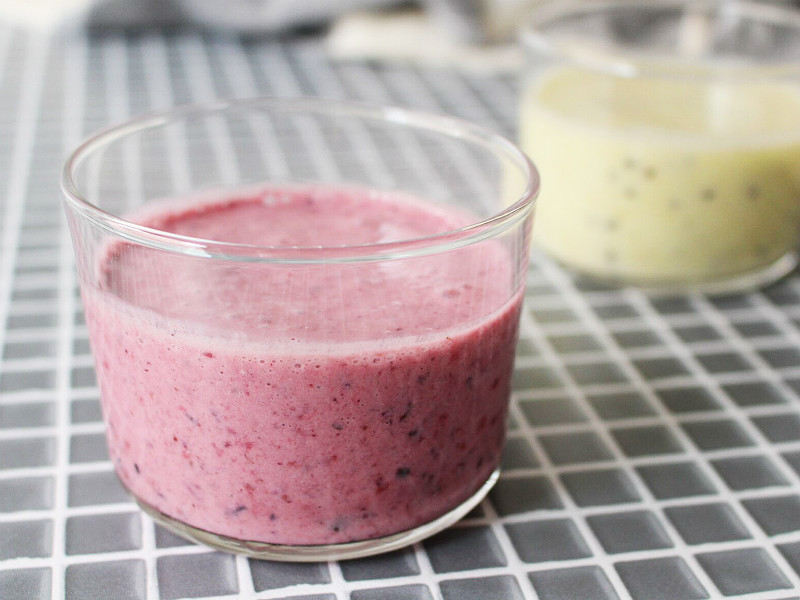 ベリーベリーヨーグルトスムージー by アンジェ公式キッチン 【クックパッド】 簡単おいしいみんなのレシピが396万品