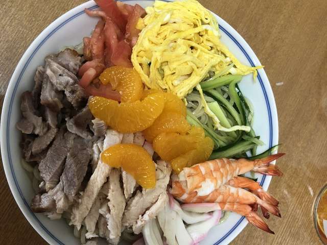 最新のhdインスタントラーメン 冷やし中華 最高の花の画像