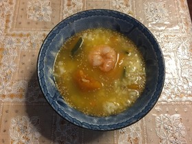 女性に嬉しいカボチャの薬膳粥