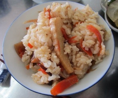とり飯（四日市の郷土料理）の写真