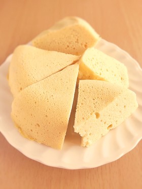 糖質制限◆簡単!おからヨーグルト蒸しパン