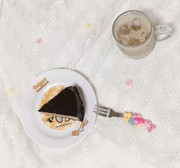 チョコムースケーキの写真