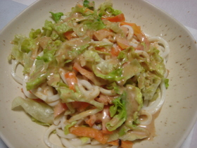 ごまだれ☆サラダうどん