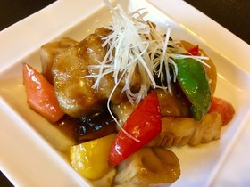 バルサミコ酢豚