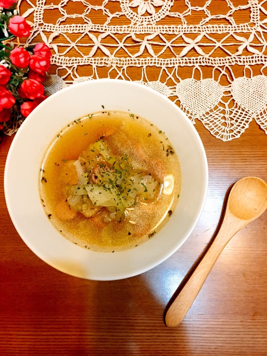 ☆夏のうま辛☆ハーブ香るスープ☆の画像